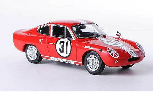 Abarth 1000 Bialbero 1/43 Ebbro No.31 Funabashi CCC Race 1965 coche miniatura