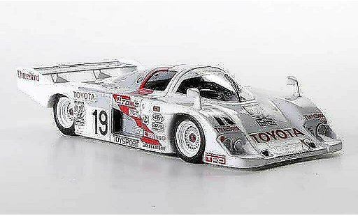 Toyota 83C Base 1/43 Ebbro Tom's No.19 K.Hoshimo / M.Sekiya Riverside 1984 coche miniatura
