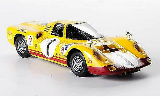 Daihatsu P5 course 1/43 Ebbro No.1 T.Yoshida GP Japan 1967 coche miniatura