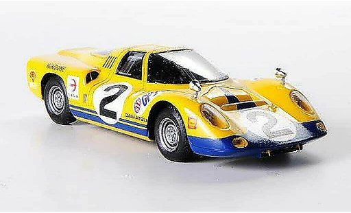 Daihatsu P5 course 1/43 Ebbro No.2 H.Kukidome GP Japan 1967 coche miniatura