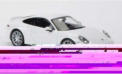Porsche 911 S 1/43 Minichamps Carrera SportDesign blanco 2012 coche miniatura