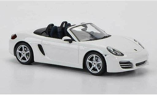 Porsche Boxster Base 1/43 Minichamps (987) blanco 2012 coche miniatura