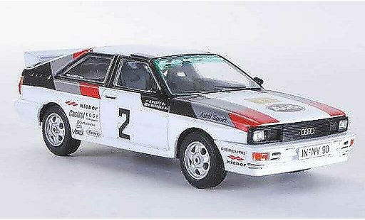 Audi Quattro rallye 1/43 Vanguards No.2 H.Mikkola / A.Hertz Rally Suecia 1981 coche miniatura
