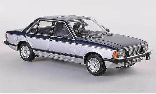 Ford Granada Berlina 1/43 Vanguards MkII 2.8 Ghia Sapphire azul/gris coche miniatura