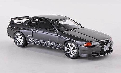 Nissan Skyline R32 1/43 HPI Tommykaira R gris RHD coche miniatura