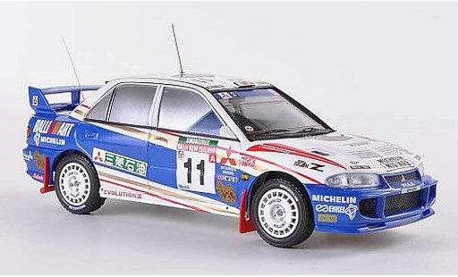 Mitsubishi Lancer Evolution III 1/43 HPI No.11 RalliArt T.Makinen / S.Harjanne Rally Neuseeland 1995 coche miniatura