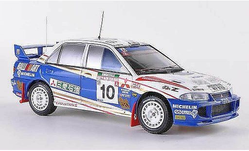 Mitsubishi Lancer Evolution III 1/43 HPI No.10 RalliArt K.Eriksson/S.Parmander Rally Neuseeland 1995 coche miniatura