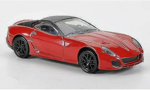 Ferrari 599 GTO 1/43 Hot Wheels rojo coche miniatura