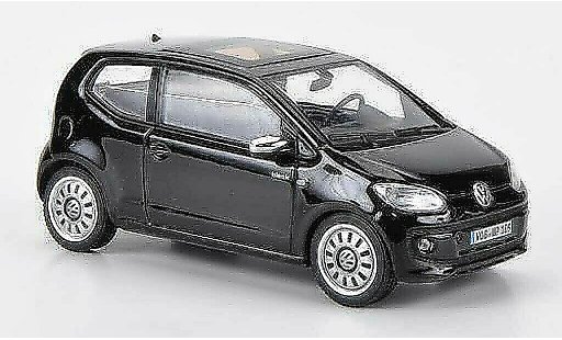 Volkswagen Up 2011 1/43 Schuco negro negro coche miniatura