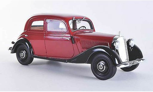 Mercedes 170 Base 1/18 BoS Models V rojo/negro limitada Auflage 1.000 pieza 1939 coche miniatura
