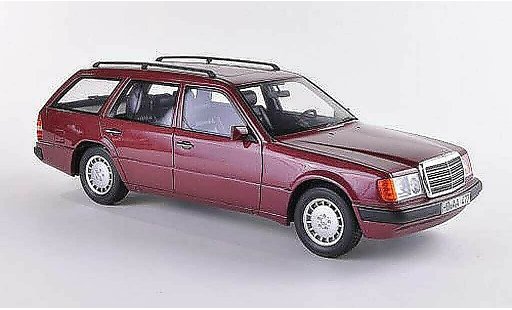 Mercedes 300 Coupe 1/18 BoS Models (S124) rojo limitada Auflage 1.000 pieza 1990 coche miniatura