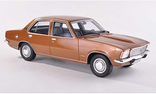 Opel Rekord D 1/43 BoS Models 2100D negro-dore limitee edition 1.000 1973 coche miniatura