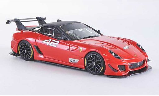 Ferrari 599 XX 1/43 Look Smart EVO No.42 rojo F1 2007/gris coche miniatura