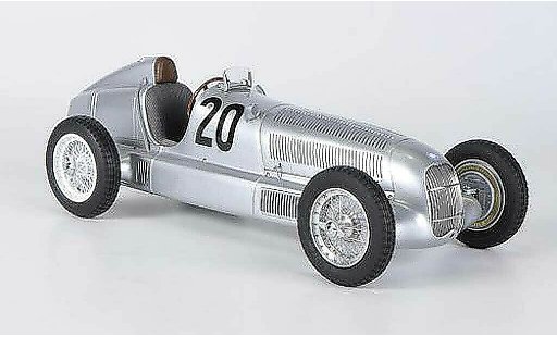 Mercedes W 25 Base 1/18 CMC No.20 M. von Brauchitsch Eifelrennen 1934 coche miniatura