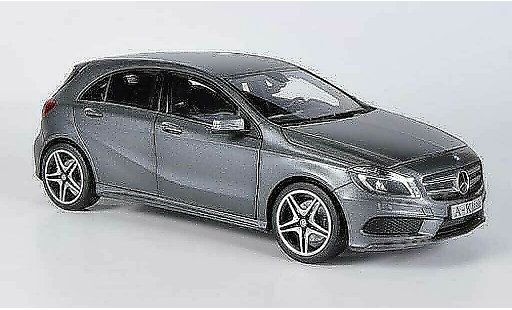 Mercedes Classe A Base 1/18 Norev (W176) gris 2012 coche miniatura