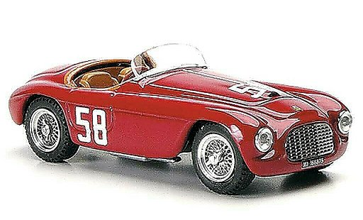 Ferrari 212 MM 1/43 Art Model No.58 Stagnoli / Restelli Targa Florio coche miniatura