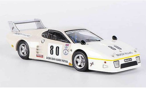 Ferrari 512 BB LM 1/43 Best No.80 Phillips / Earle / Jones Silverstone 1982 coche miniatura