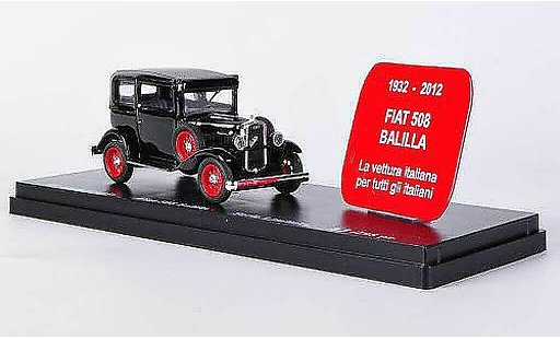 Fiat 508 Balilla 1/43 Rio negro 80. Jahrestag - 1932 / 2012 coche miniatura