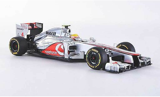 Mercedes CLA 2012 1/43 Minichamps Mercedes MP4-27 No.4 Vodafone L.Hamilton GP Kanada coche miniatura