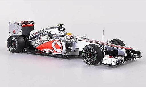 Mercedes CLA 2012 1/43 Minichamps Mercedes MP4-27 No.4 Vodafone L.Hamilton GP Italien coche miniatura