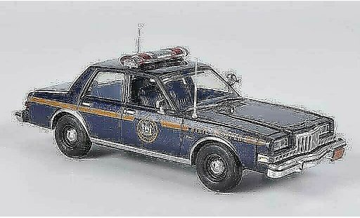 Dodge Diplomat police 1/43 First Response New York State Trooper 1985 coche miniatura