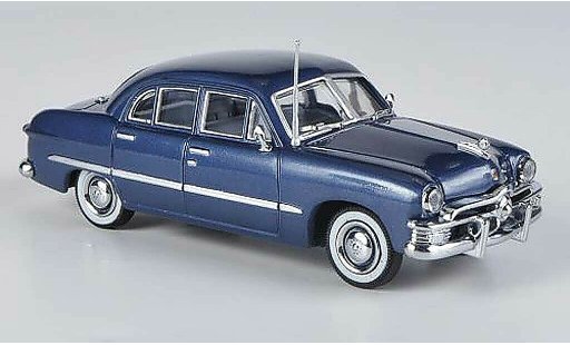 Ford Custom Sedan 1/43 American Heritage Models 4-portes azul coche miniatura