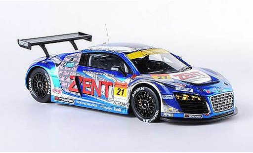 Audi R8 lms 1/43 Ebbro No.21 Zent A.Tsuzuki/C.Allemann SGT300 2012 coche miniatura