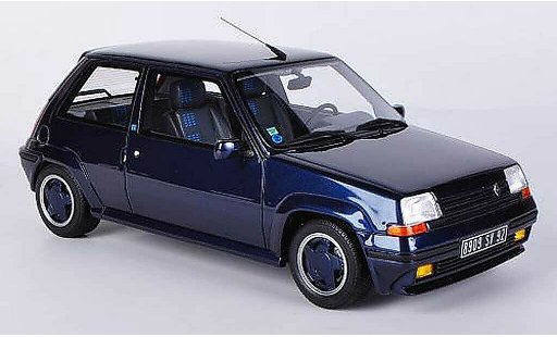 Renault 5 Alain Oreille 1/18 Ottomobile GT Turbo azul coche miniatura