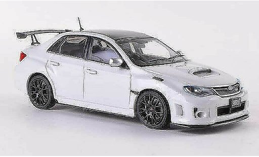 Subaru Impreza WRX 1/43 Ebbro STI S206 NBR Challenge Package blanco/carbon RHD coche miniatura