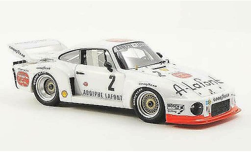 Porsche 935 1978 1/43 Spark No.2 Adolphe Lafont B.Wollek / H.Pescarolo 1000km Dijon coche miniatura