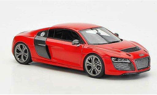Audi R8 concept 1/43 Look Smart e-tron rojo/carbonoptik coche miniatura