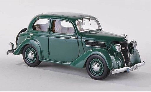 Ford Eifel Berline 1/43 Neo negro-vert limitee edition 300 piece 1938 coche miniatura