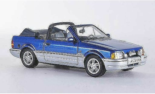 Ford Escort Cabriolet 1/43 Neo MkIV Descapotable azul/gris limitada Auflage 300 1986 coche miniatura