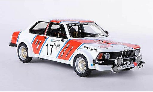Bmw 320 rallye 1/43 Neo E21 i (E21) No.17 France T.Mekinen / A.Aho Rally Monte Carlo 1980 coche miniatura