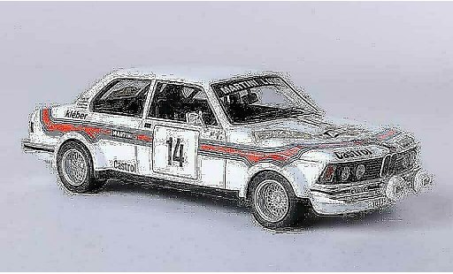 Bmw 323 Gr.2 1/43 Neo (E21) No.14 Martini Racing H.Delbar / W.Lux Boucles de Spa 1980 coche miniatura