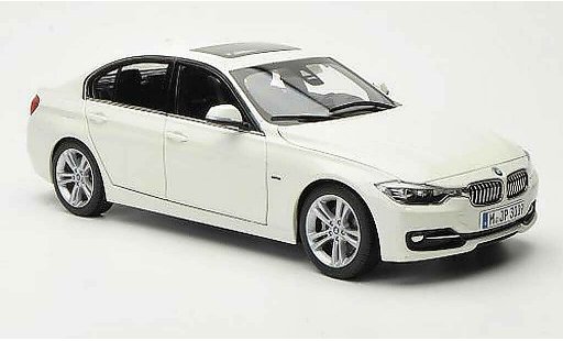 Bmw 335 berline 1/18 Paragon F30 3er Limusina blanco 2012 coche miniatura