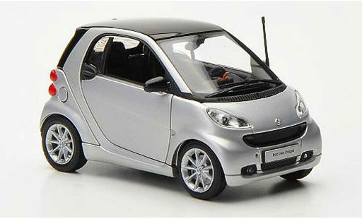Smart ForTwo Coupe 1/43 Minichamps grisgris/gris 2010 coche miniatura
