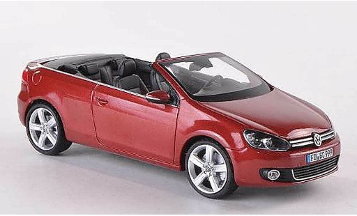 Volkswagen Golf Cabriolet 1/43 Schuco Descapotable rojo coche miniatura