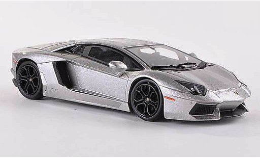 Lamborghini Aventador LP700-4 1/43 Hot Wheels Elite grisbeige Batman - The Dark Knight Rises coche miniatura