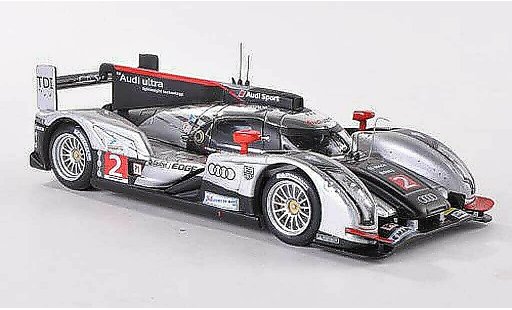 Audi R18 tdi 1/43 IXO 2011 No.2 24h Le Mans M.Fassler/A.Lotterer/B.Treluyer coche miniatura