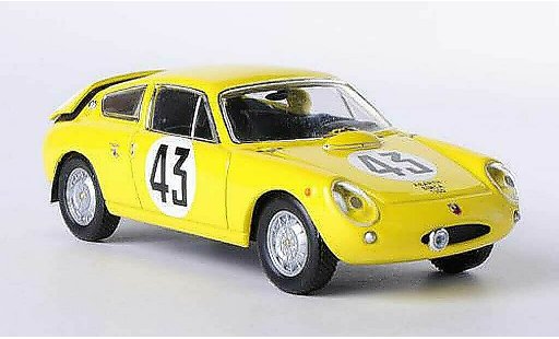 Simca 1300 Abarth 1/43 IXO No.43 C.Dubois / G.Harris 24h Le Mans 1962 coche miniatura