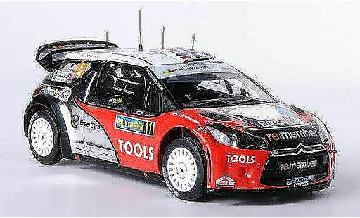 DS Automobiles DS3 WRC 2011 1/43 IXO No.11 Petter Solberg World Rally Team P.Solberg / C.Patterson Rally Suecia coche miniatura