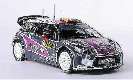 DS Automobiles DS3 WRC 2011 1/43 IXO No.14 van Merksteijn International P.Van Merksteijn / E.Mombaerts Rally Alemania coche miniatura
