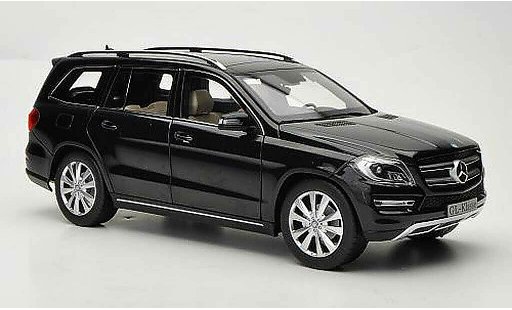 Mercedes Classe GLK Base 1/18 Norev negro 2012 coche miniatura