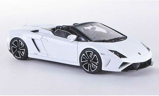 Lamborghini Gallardo LP560-4 LP560-4 1/43 Look Smart Spyder blanco coche miniatura
