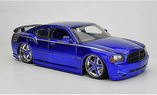 Dodge Charger 2006 1/18 Jada Toys SRT8 azul coche miniatura