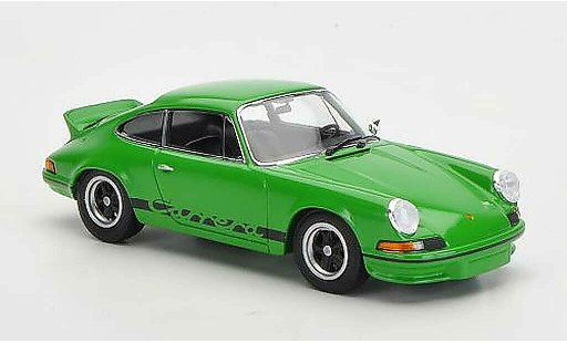 Porsche 911 Carrera 1/43 Minichamps 2.7 verde/negro 1973 coche miniatura