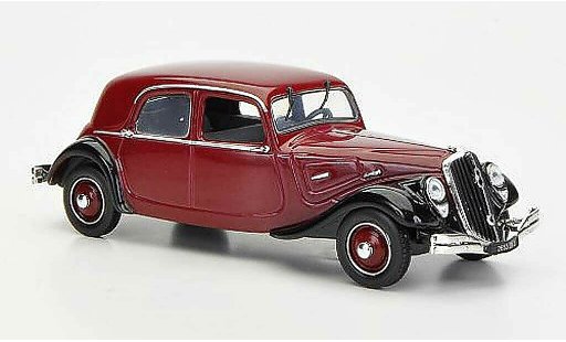 Citroen Traction 22 1/43 Nostalgie Berlina rojo/negro 1934 coche miniatura