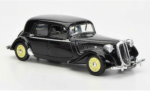 Citroen Traction 15 1/43 Nostalgie Six G negro 1939 coche miniatura