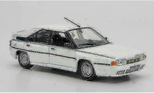 Citroen BX 4TC 1/43 Nostalgie blanco 1986 coche miniatura